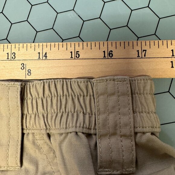 5.11 Tactical Pants Mens 36x30 Fits 34x28.5 Beige Khaki Cargo Rip Stop Workwear - Picture 4 of 9